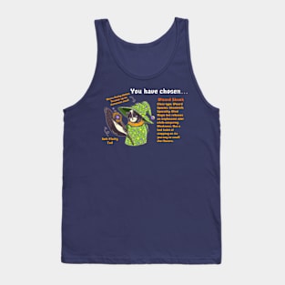 Wizard Skunk RPG Style Perfect for Dungeon and Dragons Enthusiasts Funny Skunk Cute RPG Video Game design DND T-Shirt Tank Top